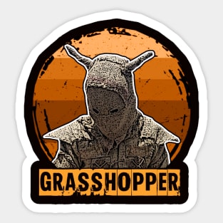 Vintage Memes Grasshopper Sticker